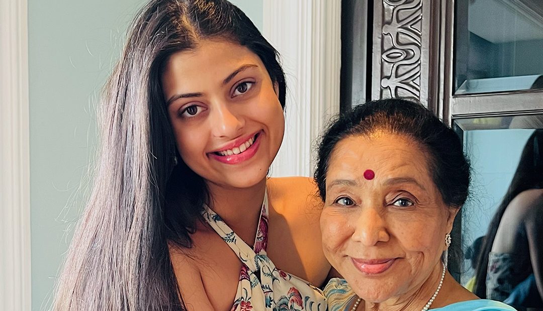 Actor-singer Zanai Bhosle celebrates Mother’s Day with Asha Bhosle!