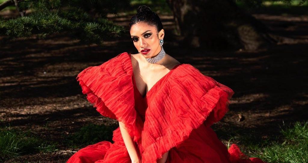 Raveena Mehta goes International as she gets featured on the cover of a renowned London Runw ay and New York’s Time Square!