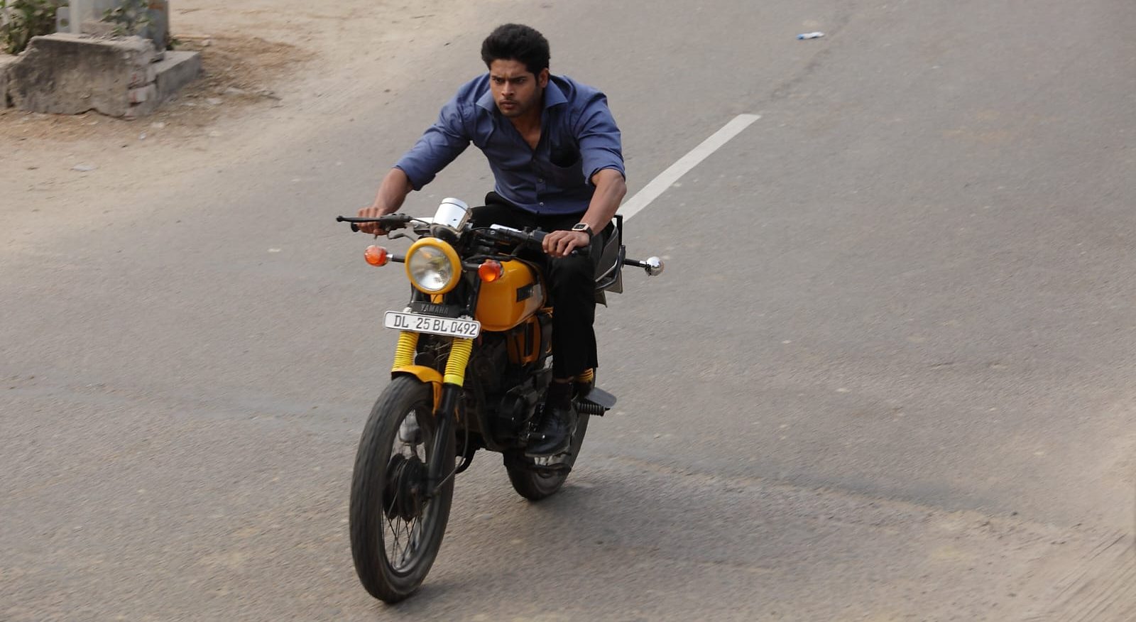 Overcoming the trauma and fear of riding a bike Abhimanyu Dassani rode a bike after years for Nikamma
