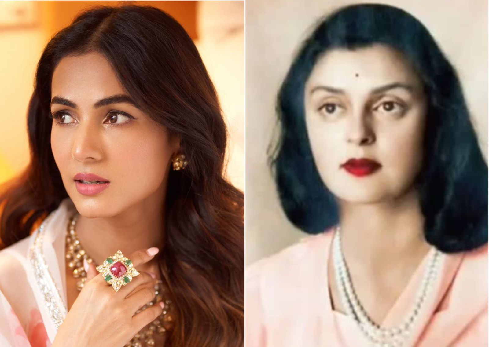 Sonal Chauhan has uncanny similarity between her and Maharani Gayatri Devi!