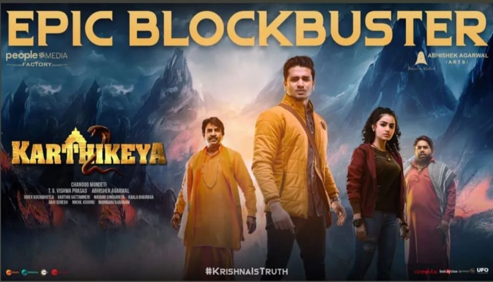 Prabhas praises Karthikeya 2,  congratulates the entire star cast!