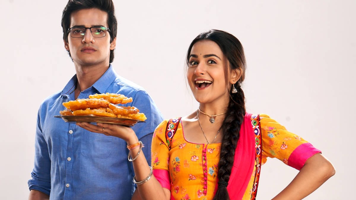 The cast of serials Mithai and  Pyar ka pehla Naam: Radha Mohan come together for the Janmashtami sequence!