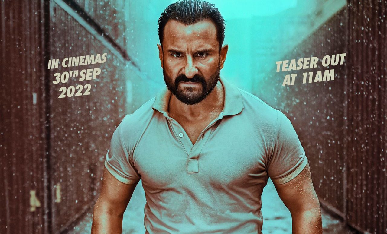 Saif Ali Khan returns as an all-out commercial hero in “Vikram Vedha”, teaser out!