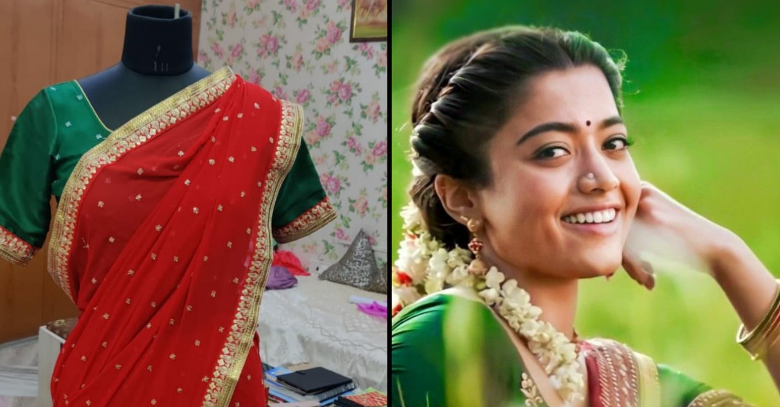 “Pushpa” actor Rashmika Mandana’s ‘Srivalli’ inspires a Jaipur manufacturer, ‘Srivalli Sarees’ are out!