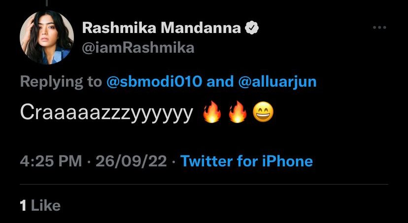 This Navratri everyone will be  dancing to the beats of Rashmika Mandanna’s ‘Saami Saami’!