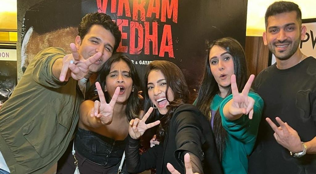 Yogita Bihani who debuts with Vikram Vedha pens a heartfelt note on seeing herself on the silver screen!