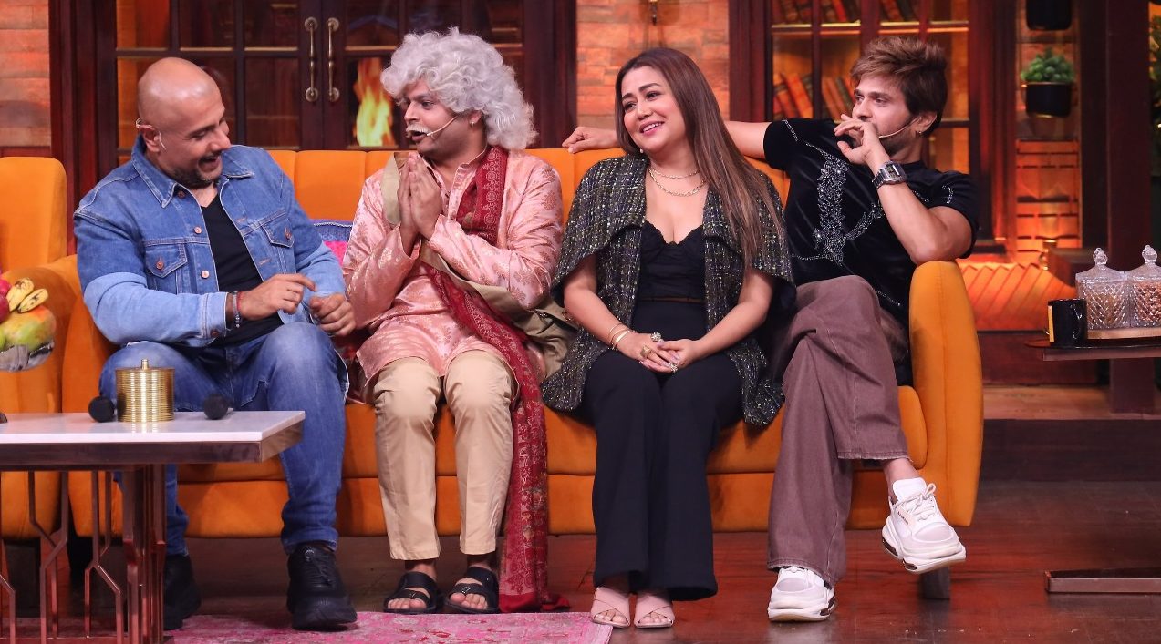 Neha Kakkar enjoys herself to the hilt on The Kapil Sharma Show.