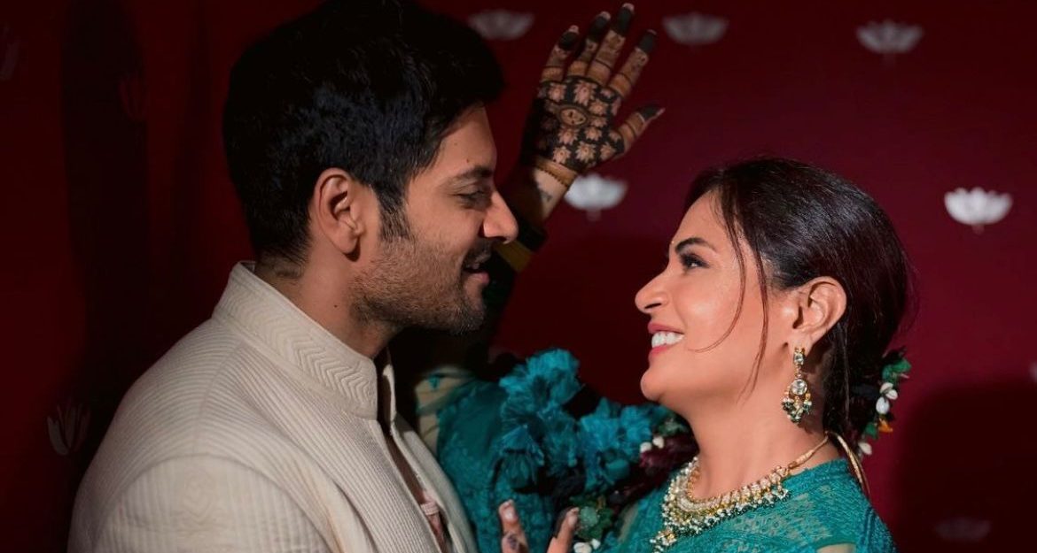 Check out photographs of Richa Chadha’s “Mehendi Ki Raat”!