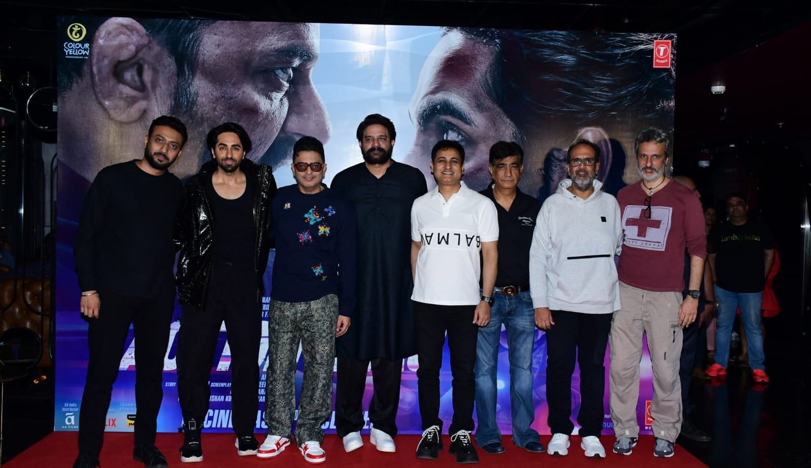 The makers of ‘An Action Hero’  hosted a unique and first-ever red carpet for the film’s trailer preview!