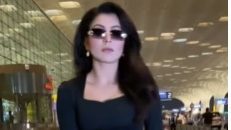 Urvashi Rautela looks sensational and radiant in her glamorous outfit at the airport!