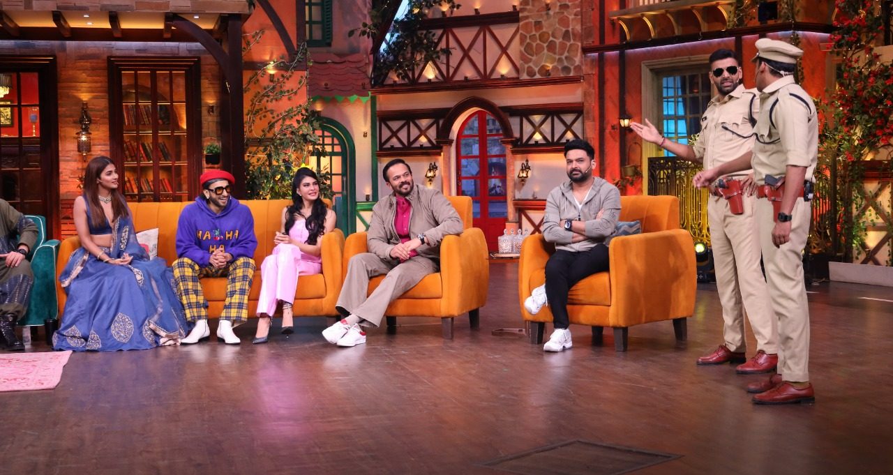 The Kapil Sharma Show’s very own Singham and Sooryavanshi surprise Rohit Shetty!