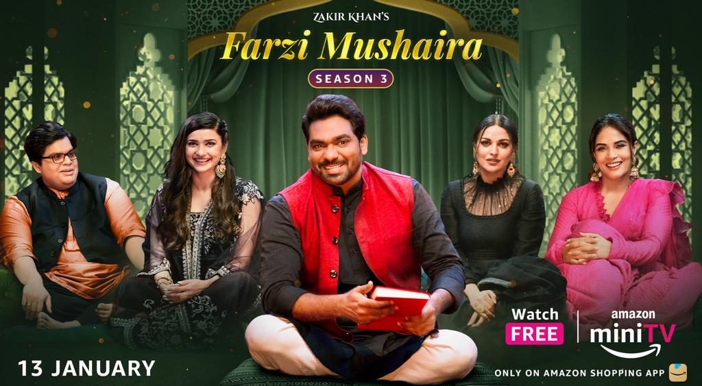 Join poetic carnival ‘Farzi Mushaira S3’ with Zakir Khan, Tanmay Bhat, Gopal Datt!