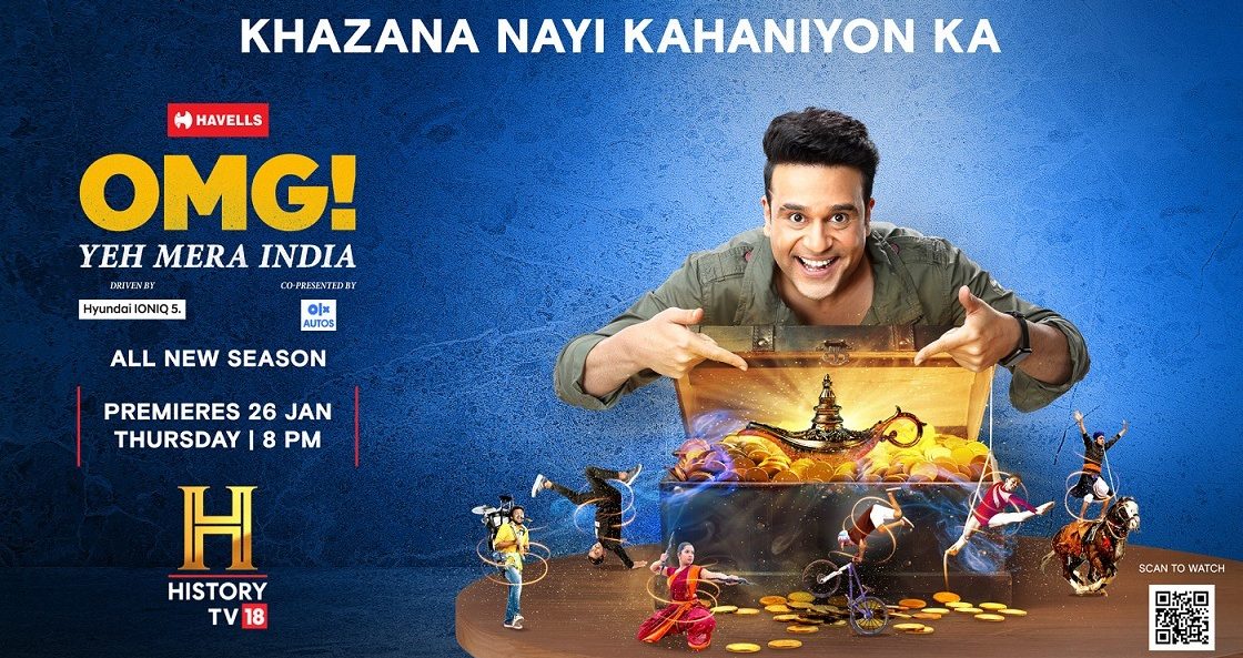 The 9th season of OMG! Yeh Mera India, to prepare on HISTORY TV18!