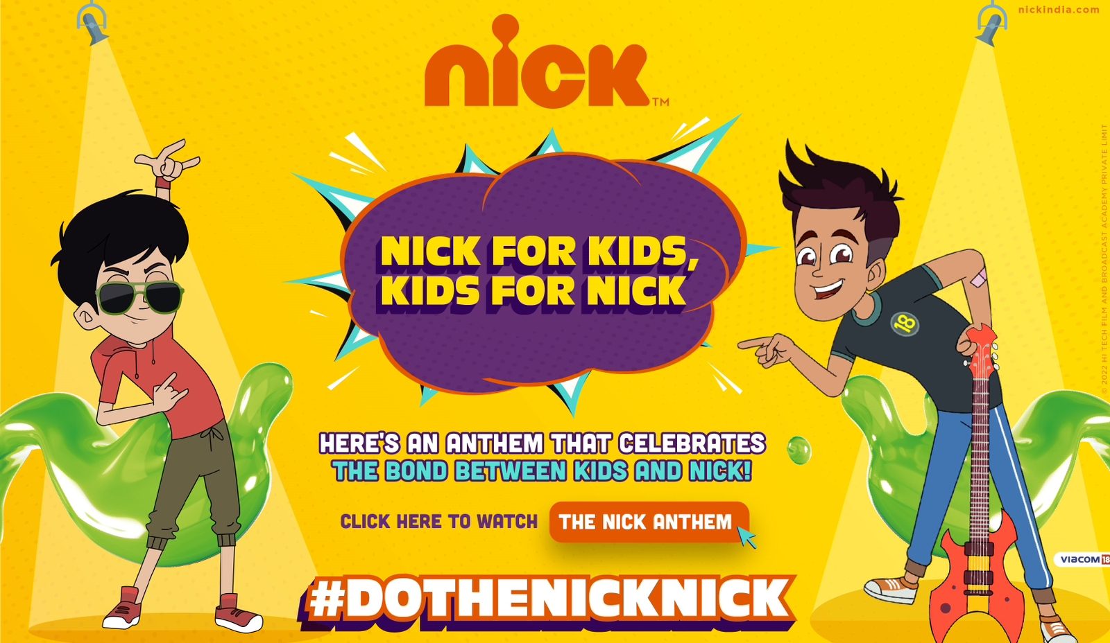 Nickelodeon celebrates kids with its new anthem as it welcomes 2023!