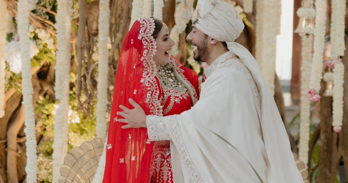 Abhishek Pathak and Shivaleeka Oberoi had a traditional wedding ceremony!