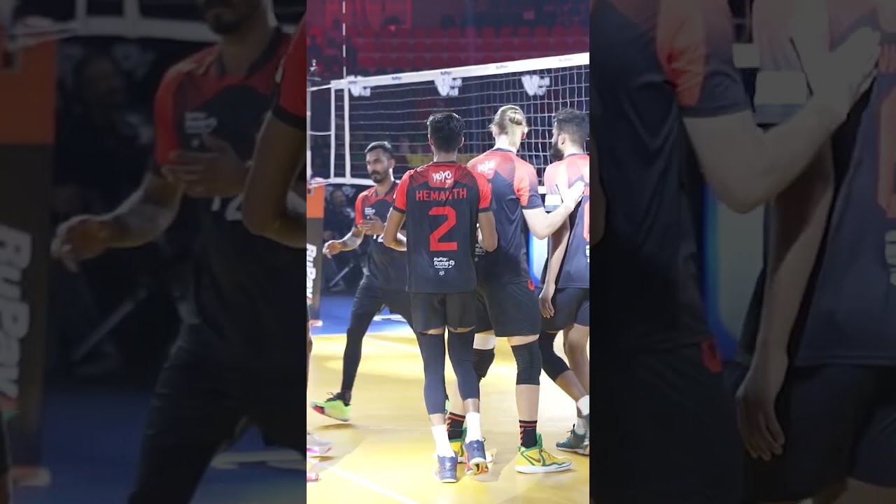 Vijay Deverakonda is passionate about Volleyball and his team Hyderabad Black Hawks!
