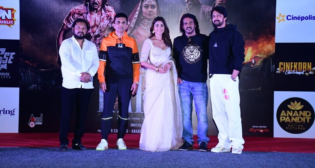 South Superstars promote Anand Pandit’s “Underworld Ka Kabzaa” in Mumbai!