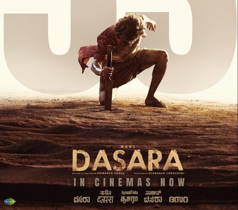 Celebrities, including Mrunal Thakur and Mahesh Babu, praise Nani’s “Dasara”!