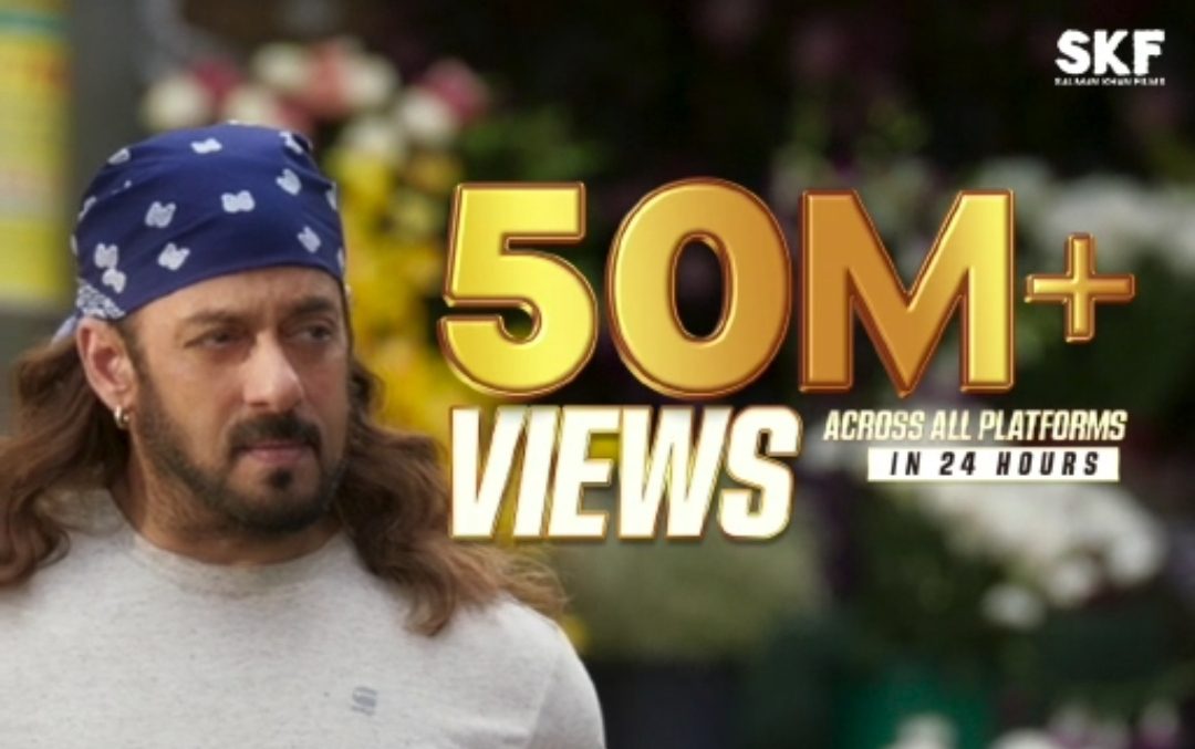 51M+ views across platforms in 24 hours for the trailer of Kisi Ka Bhai Kisi Ki Jaan!