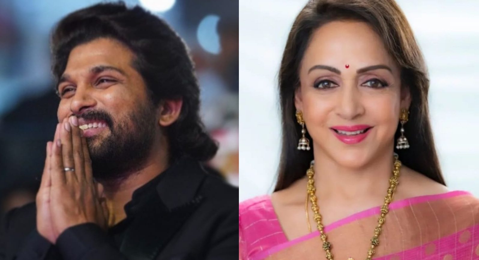 The performance of Allu Arjun has left Hema Malini impressed!