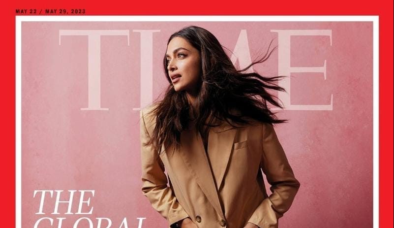 Global Star Deepika Padukone on “Time”!