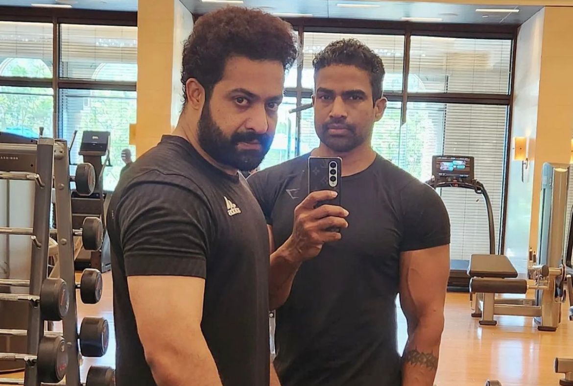NTR Jr doesn’t miss his workout even on a family vacay!