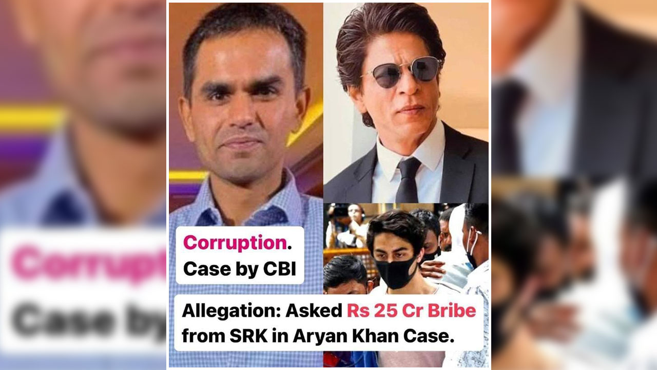 Sameer Wankhede headed the Narcotics Control Bureau (NCB) in Mumbai zone during the Cordelia cruise drug bust case of 2021, which allegedly involved actor Shah Rukh Khan’s son Aryan along with 19 others.