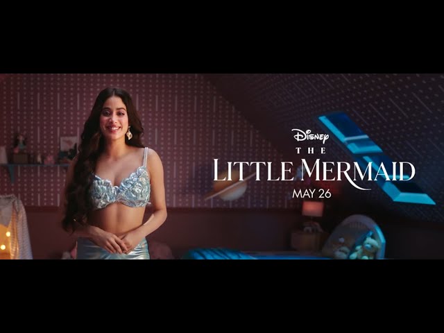 Janhvi Kapoor steps into the magical world of Princess Ariel as a fan!