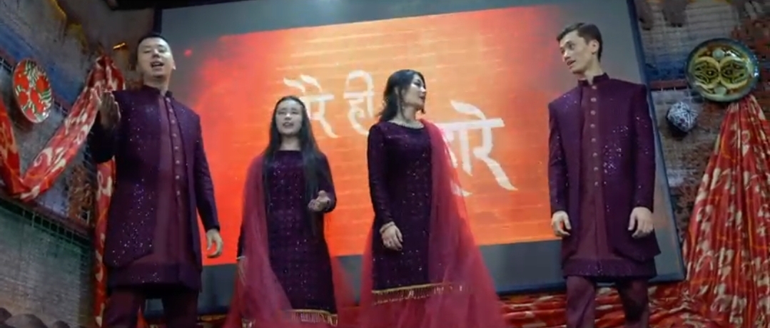 The musical group from Uzbekistan performs on ‘Adipurush’ song!