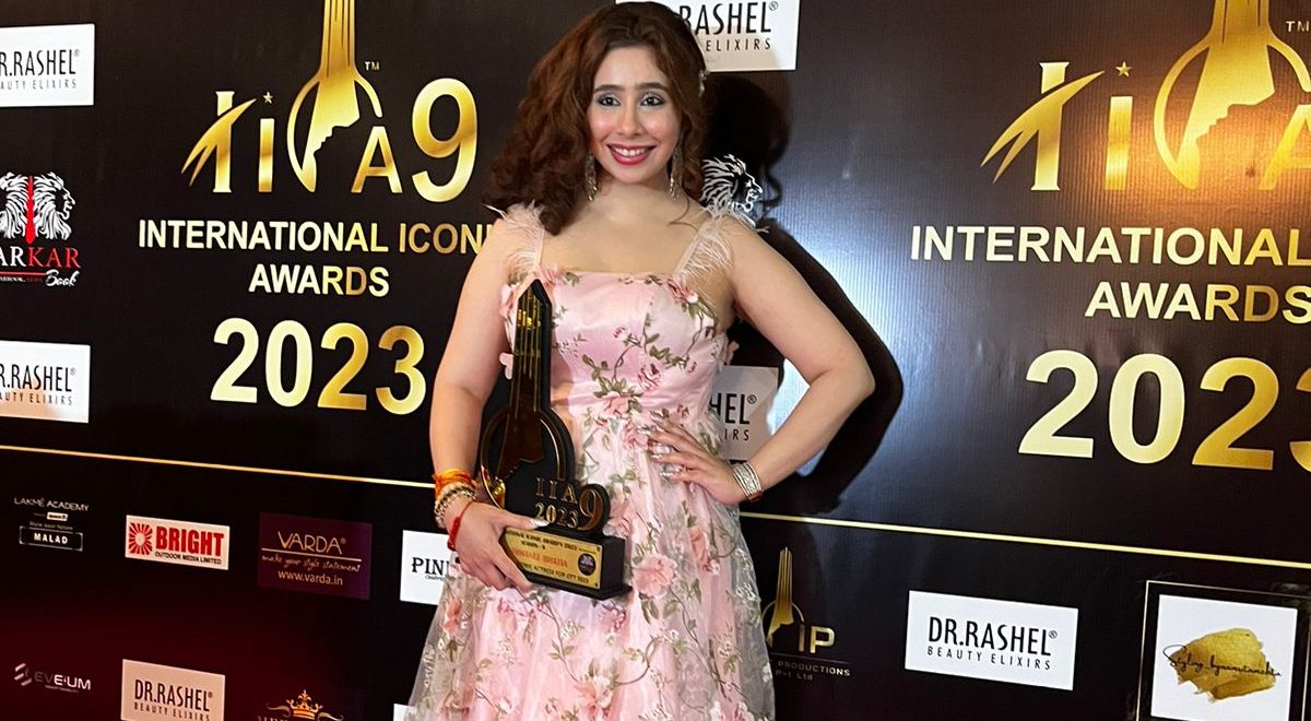 International Iconic Award 2023 for Best Actress goes to Himanee Bhatia!