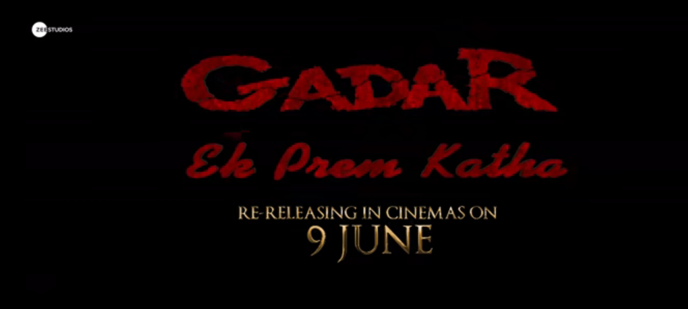 Zee Studios restores ‘Gadar: Ek Prem Katha’, re-releasing on 9th June!