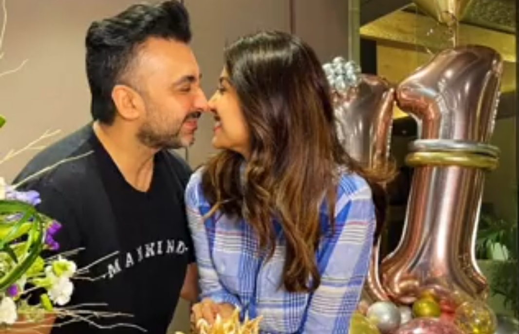 Raj Kundra posts on Shilpa’s birthday, “You are my rock of Gibraltar, Happy Birthday yummy mummy..my Cookie”!