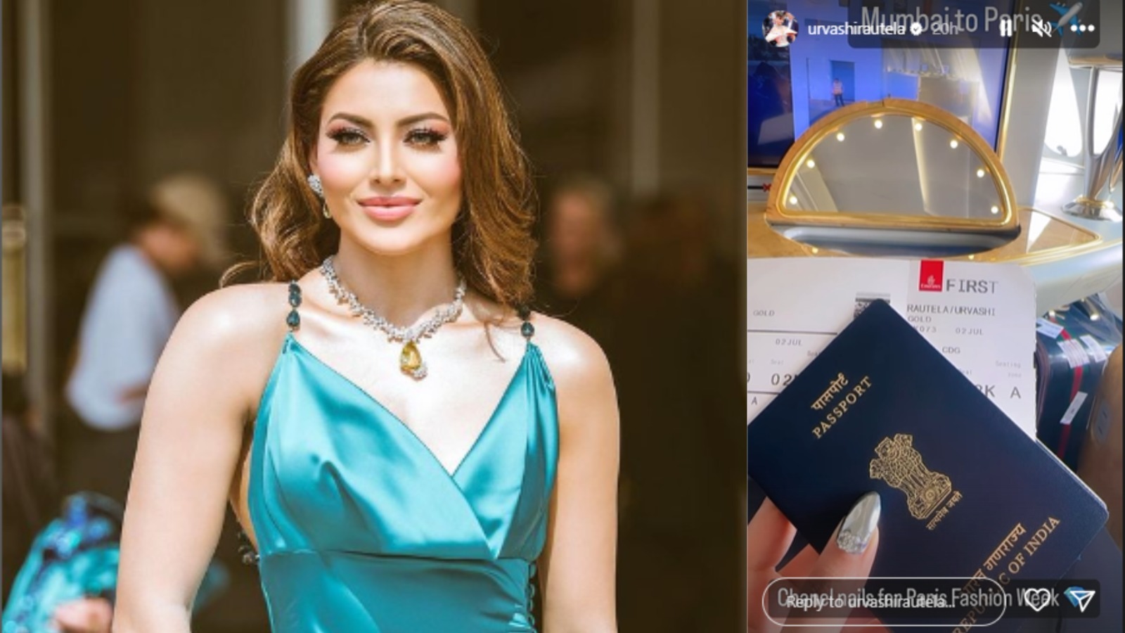 Urvashi Rautela stranded in Paris!