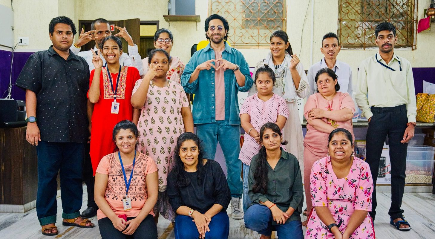 Ayushmann Khurrana spreads love for children with special needs!