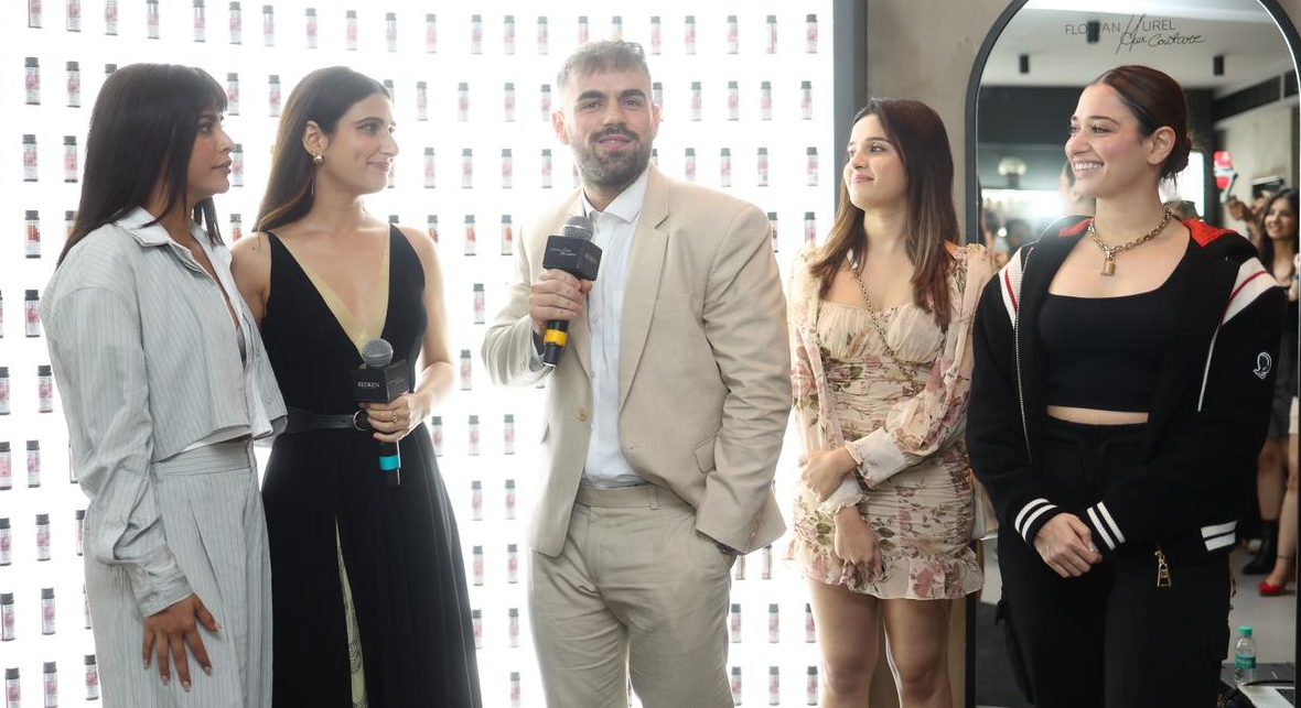 Celebrities including Tamannaah Bhatia, Fatima Sana Shaikh attend Florian Hurel Hair Couture launch!