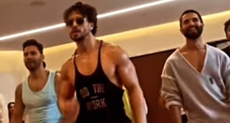 Varun Dhawan, Shahid Kapoor and Tiger Shroff dance together!