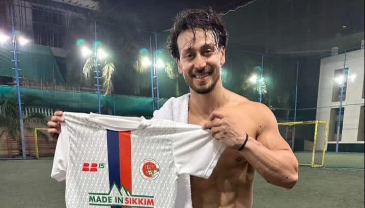 Sikkim Football Team gets support from Tiger Shroff!
