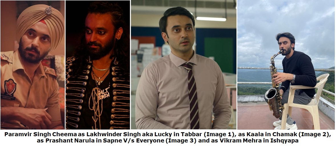 In three series, Paramvir Singh seamlessly transforms into three completely different looks!