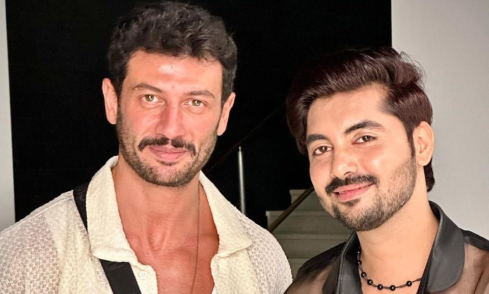 Fashion director Mohit Kapoor and Jad Hadid celebrated the arrival of 2024 together!