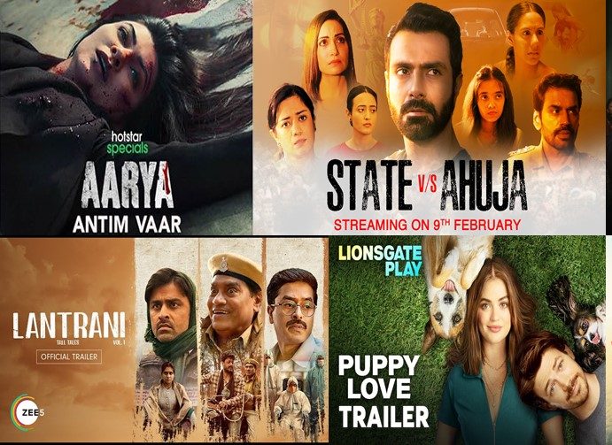 On February 9th, 2024, nine films and series are hitting OTT platforms!