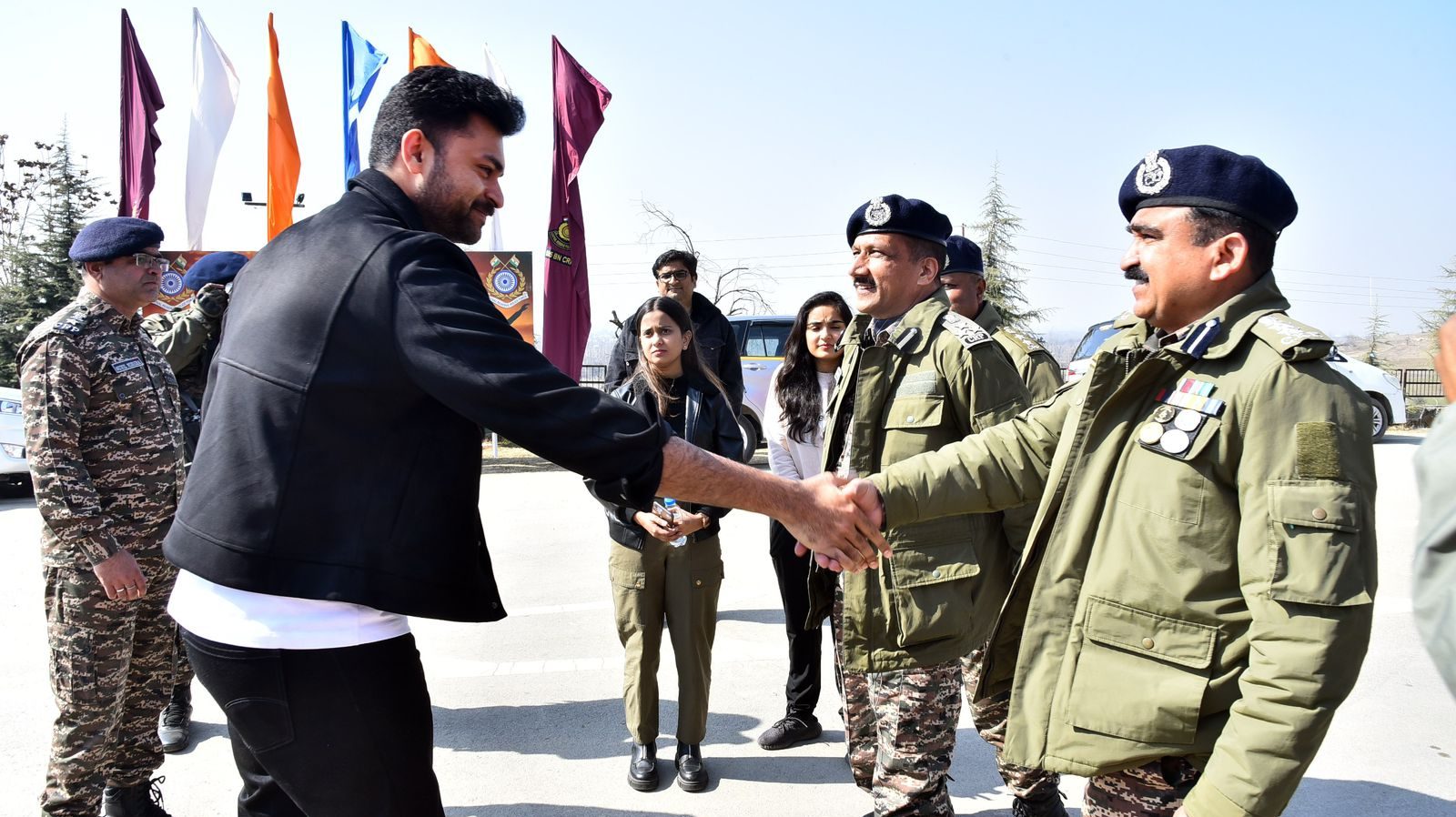 Varun Tej pays tribute at Pulwama Memorial site!