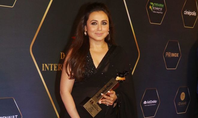 Rani Mukerji elated to bag an award for Mrs. Chatterjee vs Norway, in India!