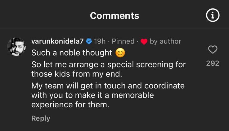 200 NGO kids will be watching special screening of ‘Operation Valentine’, courtsey  Varun Tej!