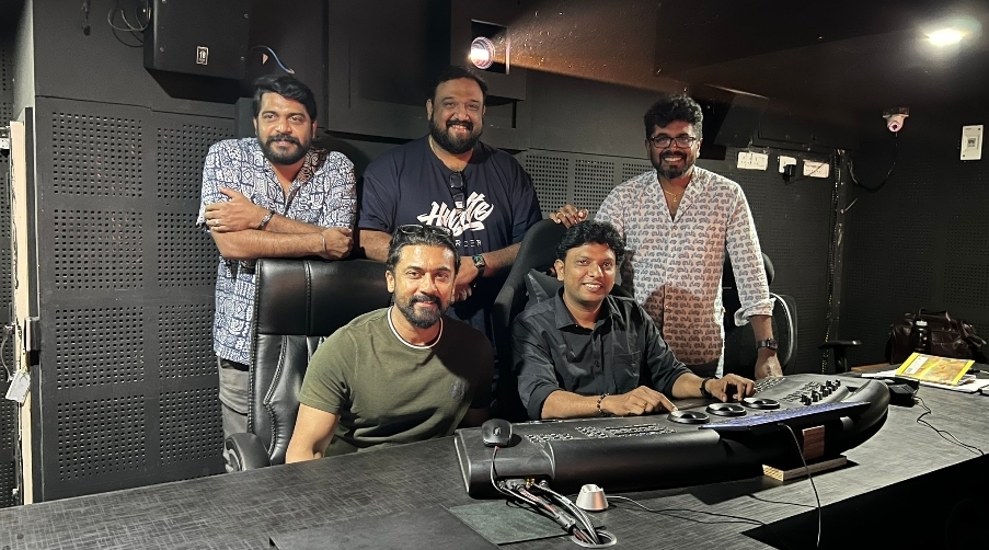 ‘Kanguva’, starring Suriya,  begins it’s post production work!