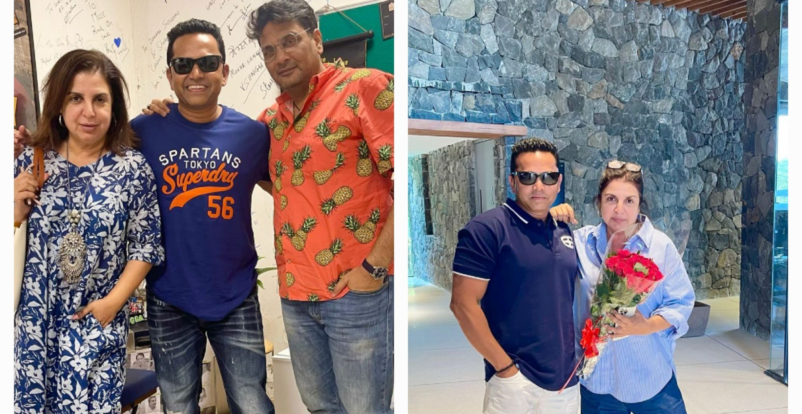 Farah Khan introduces ‘best friend’, a real estate tycoon Shaukat Shaikh!