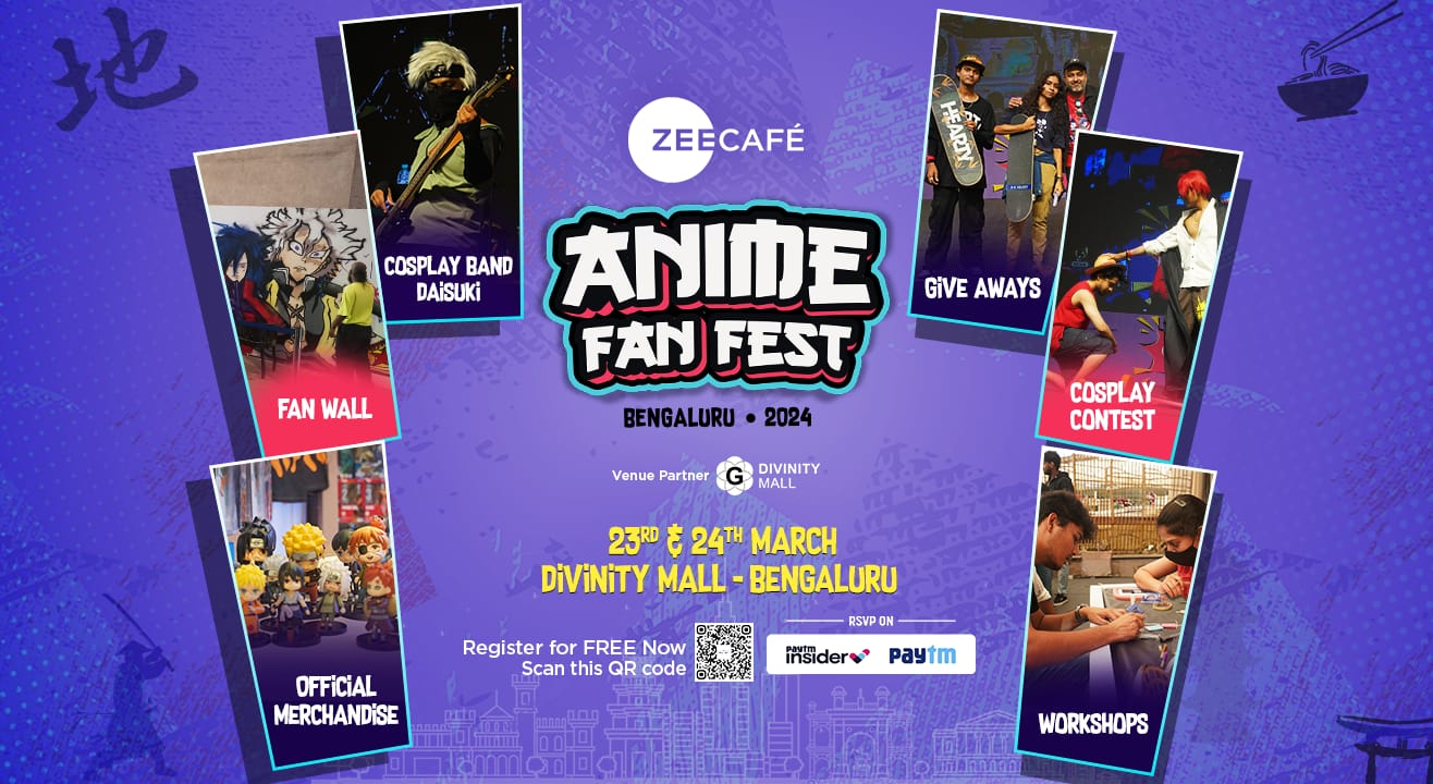 Zee Café’s Anime Fan Fest Brings Otaku Fever to Bengaluru!