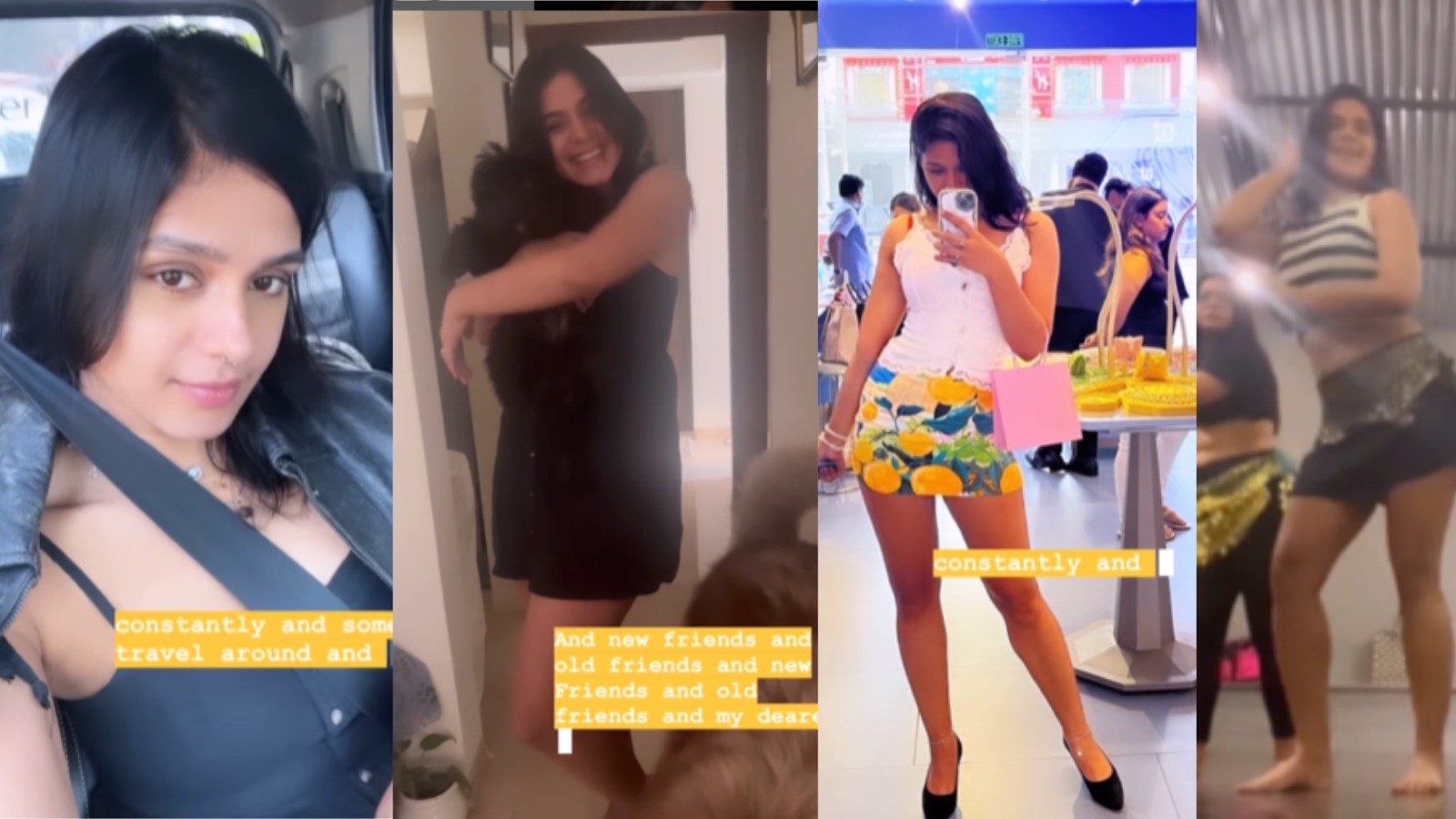 Pranati Rai Prakash showcases snippets of her life lately!