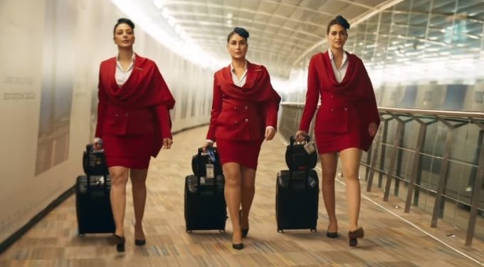‘Crew’ members Tabu, Kareena Kapoor Khan & Kriti Sanon take you on a laughter-filled flight, trailer out!