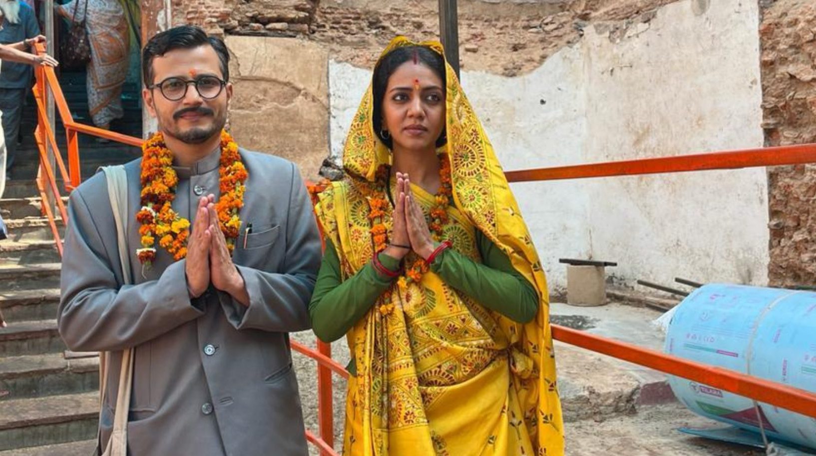 &TV’s artists Ashutosh Kulkarni, Yogesh Tripathi and Vidisha Srivastava visit India’s iconic heritage sites!