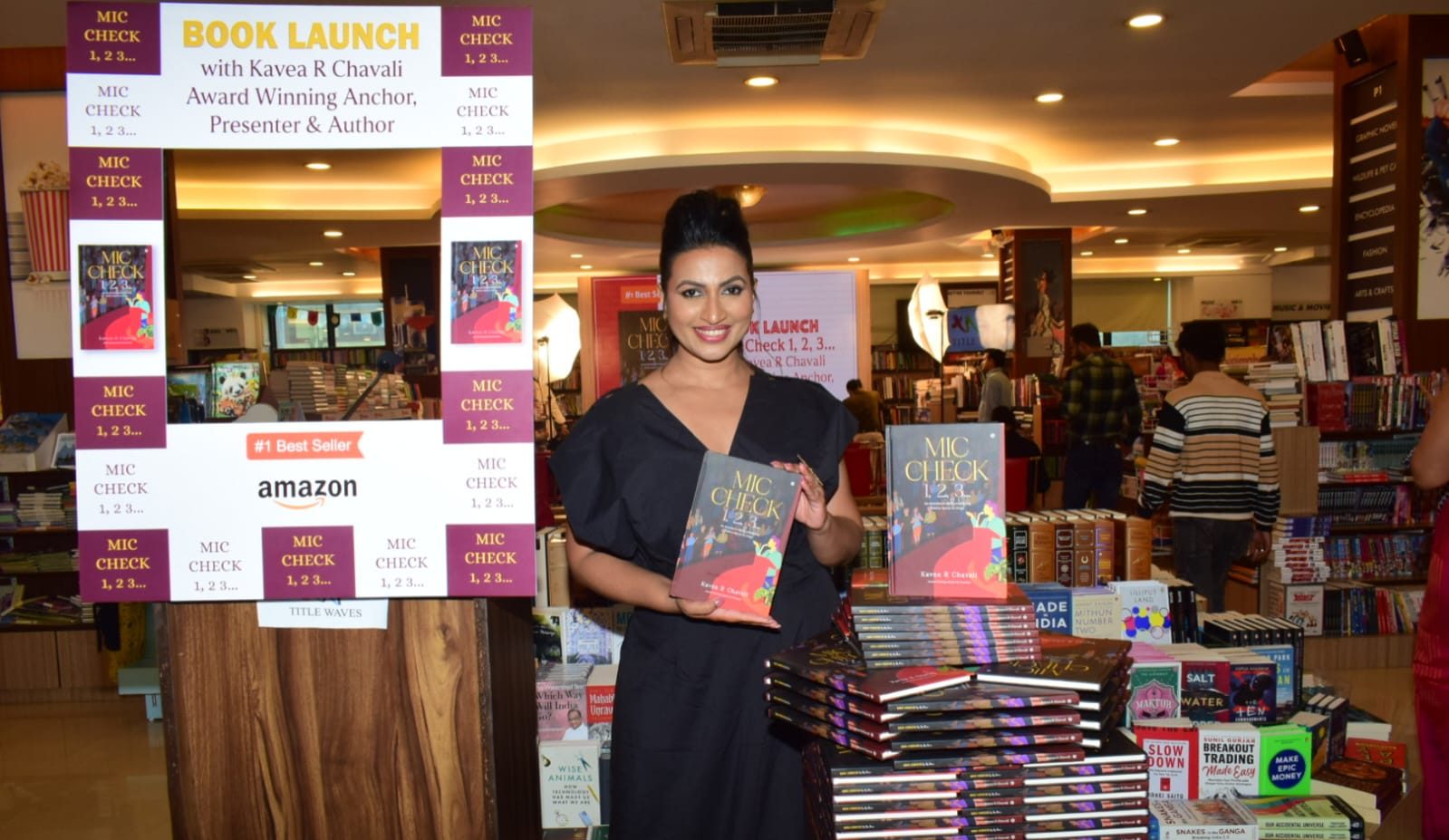 Kavea Chavali marks her writing debut with “Mic Check 123”!